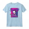 HapTiger Neon Surf Snoopy Maglietta con Licenza Ufficiale - Design Grafico OPNT-0450