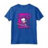 HapTiger Neon Surf Snoopy Maglietta con Licenza Ufficiale - Design Grafico OPNT-0450