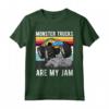 Monster Truck sono la mia marmellata - Maglietta Monster Trucks Regola - Idea Regalo per Festa per Bambini