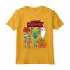 Felice Halloween Scheletro Zucca Fantasma Carino Bambini Maglietta - Costume Spaventoso per Dolcetto o Scherzetto