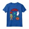 Felice Halloween Scheletro Zucca Fantasma Carino Bambini Maglietta - Costume Spaventoso per Dolcetto o Scherzetto