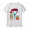 Felice Halloween Scheletro Zucca Fantasma Carino Bambini Maglietta - Costume Spaventoso per Dolcetto o Scherzetto
