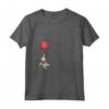 HapTiger Winnie The Pooh Floating Red Balloon Maglietta con Collo a V - Official Licensed Disney Apparel - Mickey And Friends - 19DNWP00022A-002