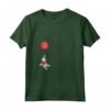 HapTiger Winnie The Pooh Floating Red Balloon Maglietta con Collo a V - Official Licensed Disney Apparel - Mickey And Friends - 19DNWP00022A-002