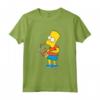 HapTiger Bart Simpson Squishee Brain Freeze Maglietta - Official Merchandise for Men, Women, Boys, Girls - Funny Tee Shirts for Kids and Adults
