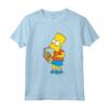 HapTiger Bart Simpson Squishee Brain Freeze Maglietta - Official Merchandise for Men, Women, Boys, Girls - Funny Tee Shirts for Kids and Adults