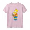 HapTiger Bart Simpson Squishee Brain Freeze Maglietta - Official Merchandise for Men, Women, Boys, Girls - Funny Tee Shirts for Kids and Adults