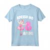 Bambino Maglia Compleanno Ballerina Danza Classica Bambina 8 anni - Maglietta Adesso Ho 8 Anni Ballerina - Ideale per Regalo di Natale e Compleanno