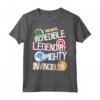 HapTiger Avengers Festa Del Papà Dad Words Maglietta - Merchandise Ufficiale - Ideale come Regalo per il Papà Fan degli Avengers