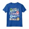HapTiger Avengers Festa Del Papà Dad Words Maglietta - Merchandise Ufficiale - Ideale come Regalo per il Papà Fan degli Avengers