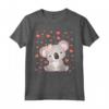 Koala San Valentino Camicia Cuore Rosso - Maglietta Regalo Amante Koala per San Valentino - Idea Regalo Unica e Divertente
