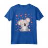 Koala San Valentino Camicia Cuore Rosso - Maglietta Regalo Amante Koala per San Valentino - Idea Regalo Unica e Divertente