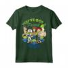 HapTiger Pixar Toy Story Cartoon Group Shot Maglietta - Official Toy Story Woody, Buzz Lightyear, and Alien Shirt - Buy Now!
