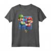 HapTiger We're The Mario Brothers Poster Maglietta - Official Nintendo T-Shirt for Men, Women, Boys, and Girls - Licensed Mario Bros. Apparel