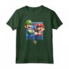 HapTiger We're The Mario Brothers Poster Maglietta - Official Nintendo T-Shirt for Men, Women, Boys, and Girls - Licensed Mario Bros. Apparel