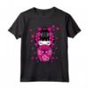 Bambola Kawaii Kokeshi con Sakura Fiori di Ciliegio Maglietta - Stile Anime Giapponese - Leggera e Classica