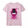 Bambola Kawaii Kokeshi con Sakura Fiori di Ciliegio Maglietta - Stile Anime Giapponese - Leggera e Classica