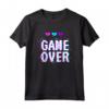Game Over Kawaii Aesthetic Harajuku Eboy Egirl Emo Vaporwave Maglietta - Fashion Giapponese Streetwear Skater Girl - Ideale per gli Amanti della Moda Alternativa
