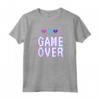 Game Over Kawaii Aesthetic Harajuku Eboy Egirl Emo Vaporwave Maglietta - Fashion Giapponese Streetwear Skater Girl - Ideale per gli Amanti della Moda Alternativa