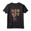 HapTiger Shippuden Gaara Kanji Maglietta - Licenza Ufficiale Anime Merchandise - Ideale per Collezionisti e Fan