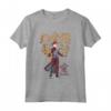 HapTiger Shippuden Gaara Kanji Maglietta - Licenza Ufficiale Anime Merchandise - Ideale per Collezionisti e Fan