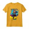 Bambino DC Kids Super Hero Girls Batgirl Pop Wow incorniciato Maglietta - Collezione con Licenza Ufficiale - Regalo Perfetto per Fan di Supereroi