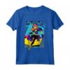 Bambino DC Kids Super Hero Girls Batgirl Pop Wow incorniciato Maglietta - Collezione con Licenza Ufficiale - Regalo Perfetto per Fan di Supereroi