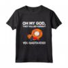 HapTiger Oh mio Dio hanno ucciso Kenny! Maglietta con Licenza Ufficiale Comedy Central - You Bastards - Ideale per Fan di South Park