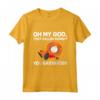 HapTiger Oh mio Dio hanno ucciso Kenny! Maglietta con Licenza Ufficiale Comedy Central - You Bastards - Ideale per Fan di South Park