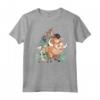 HapTiger Lion King Timon And Pumba Doodle Maglietta - Officially Licensed Apparel for Disney Fans
