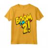 Boom I'm 2 Anno Vecchio - 2 ° Compleanno Bday Cartone Animato Fumetti Maglietta - Ideale per Bambini e Regalo Compleanno