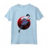 HapTiger Shippuden Sasuke con Sharingan - Maglietta Ufficiale Naruto - Ideale per Veri Fan