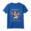 Merry Liftmas Ugly Christmas Sweater Miss Santa Gym Booty Maglietta - Perfect Fitness Christmas Gift for Gym Lovers and Weightlifters