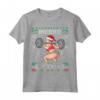 Merry Liftmas Ugly Christmas Sweater Miss Santa Gym Booty Maglietta - Perfect Fitness Christmas Gift for Gym Lovers and Weightlifters
