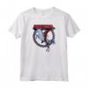 HapTiger Deadpool Riding A Unicorn Circle Maglietta - Officially Licensed Marvel Apparel