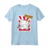Kawaii Maneki-Neko Anime Cat, Stile Manga Gatto Portafortuna Maglietta - Regalo Cultura Giapponese per Compleanno o Natale