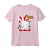 Kawaii Maneki-Neko Anime Cat, Stile Manga Gatto Portafortuna Maglietta - Regalo Cultura Giapponese per Compleanno o Natale