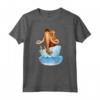 Ice Age Manfred Diego Sid and Scrat on Iceberg Maglietta - Official Funny T-Shirt for Men, Women, Boys, and Girls - Ice Age Merchandise
