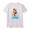 Ice Age Manfred Diego Sid and Scrat on Iceberg Maglietta - Official Funny T-Shirt for Men, Women, Boys, and Girls - Ice Age Merchandise