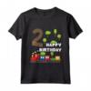 Bambino Ragazzo Compleanno 2 Anni - Treno Maglietta per il 2° Compleanno - Design Unico per Festeggiare