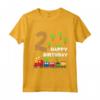 Bambino Ragazzo Compleanno 2 Anni - Treno Maglietta per il 2° Compleanno - Design Unico per Festeggiare