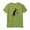 Maglietta divertente con gatto natalizio - Purrrfect Christmas Wine T-Shirt - Ideale per le vacanze con Babbo Natale e un bicchiere di vino rosso