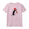 Maglietta divertente con gatto natalizio - Purrrfect Christmas Wine T-Shirt - Ideale per le vacanze con Babbo Natale e un bicchiere di vino rosso