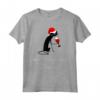 Maglietta divertente con gatto natalizio - Purrrfect Christmas Wine T-Shirt - Ideale per le vacanze con Babbo Natale e un bicchiere di vino rosso