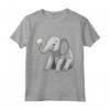 Elefante HapTiger Maglietta - Elefante con Margherite per Donne, Uomini e Bambini - Regalo Compleanno