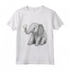 Elefante HapTiger Maglietta - Elefante con Margherite per Donne, Uomini e Bambini - Regalo Compleanno