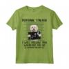 Personale Stalker Ti seguirò - Divertente Maglietta Cane Maltese Malta - Regalo Ideale per Festa della Mamma o Compleanni
