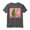 HapTiger The Muppets Kermit The Frog Bike Ride Maglietta - Officially Licensed Apparel - 20DNMP00028A-001