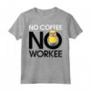 HapTiger Minions No Coffee No Workee Maglietta - Officially Licensed Apparel for Fans - 16MINS446 Edition