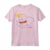 HapTiger Dumbo Outline Logo Maglietta - Official Vintage Dumbo Shirt for Men, Women, Boys, Girls - Shop Classic Timothy Mouse Apparel
